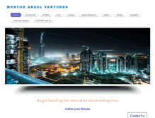 Tablet Screenshot of mentorangel.com